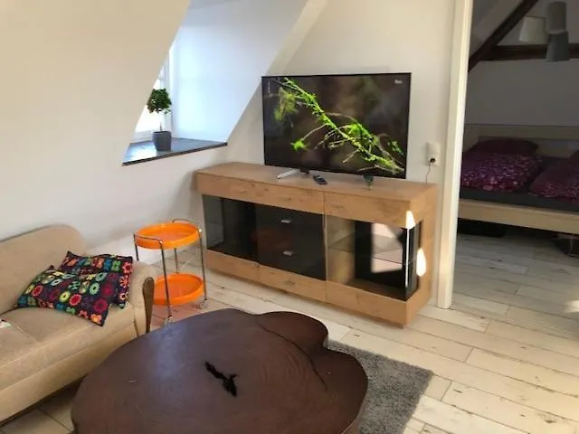 아파트 Ruhig & Idyllisch - Schloss - Maisonette-apartment Ulrichshusen Mit Dachterrrasse, Mecklenburger Seenplatte Mit Dachterrasse, Naehe Ostsee *